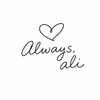Translation missing: en.Love Always, Ali accessibility.home